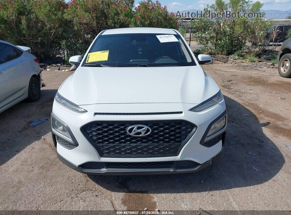 KM8K12AA0MU636064 2021 HYUNDAI KONA White ხელსაწყოთა პანელის ხედი