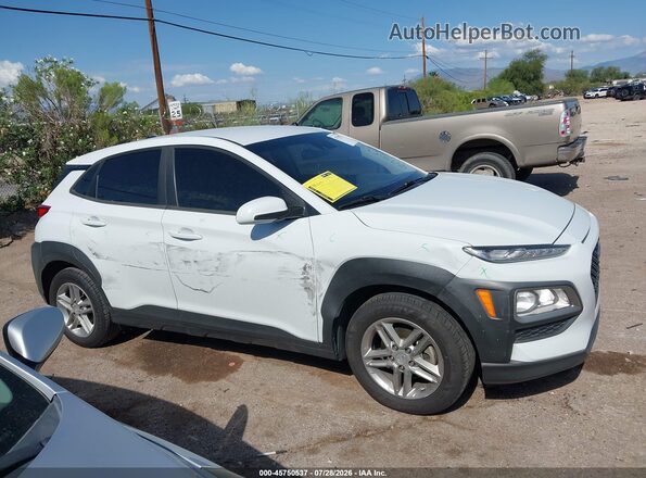 KM8K12AA0MU636064 2021 HYUNDAI KONA White უკანა სალონის ხედი