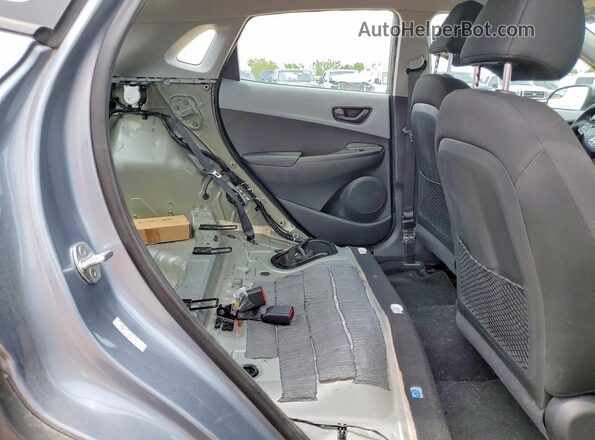 KM8K12AA0MU708798 2021 HYUNDAI KONA Gray Rear seats view