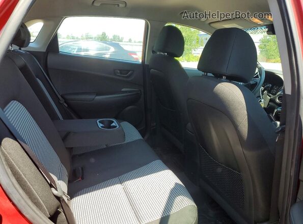 KM8K12AA0MU717730 2021 HYUNDAI KONA Red Vista interior trasera