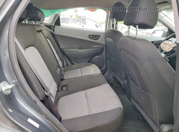 KM8K12AA0MU719753 2021 HYUNDAI KONA Gray Вид задніх сидінь