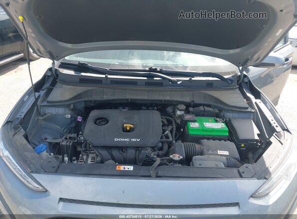 KM8K12AA1MU664052 2021 HYUNDAI KONA Gray უკანა ხედი
