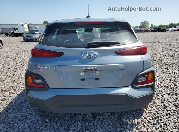 KM8K12AA2MU646644 2021 HYUNDAI KONA Silver უკანა ხედი