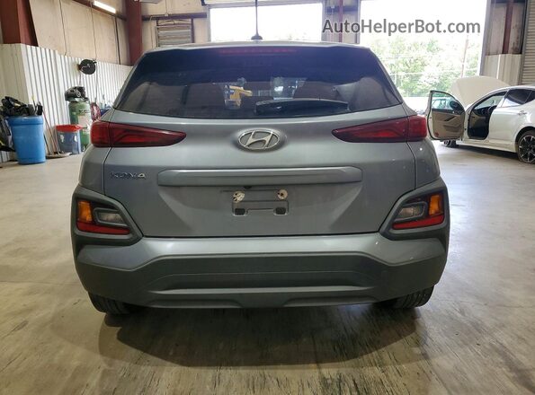 KM8K12AA2MU661337 2021 HYUNDAI KONA Gray Widok z tyłu