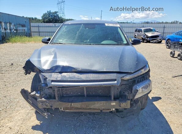 KM8K12AA2MU703666 2021 HYUNDAI KONA Gray Widok z przodu