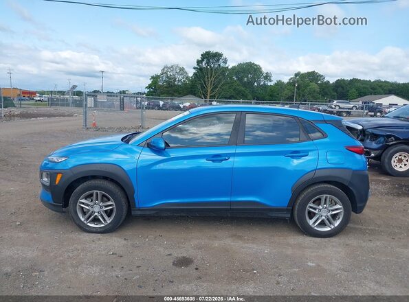 KM8K12AA3KU342820 2019 HYUNDAI KONA Blue სალონის 360-გრადუსიანი ხედი