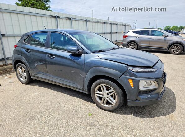 KM8K12AA3MU604063 2021 HYUNDAI KONA Gray Przód prawy