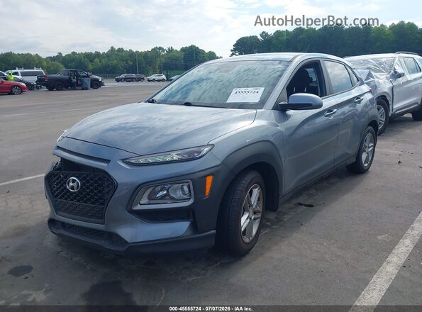 KM8K12AA3MU633790 2021 HYUNDAI KONA Blue Vista tres cuartos delantera izquierda
