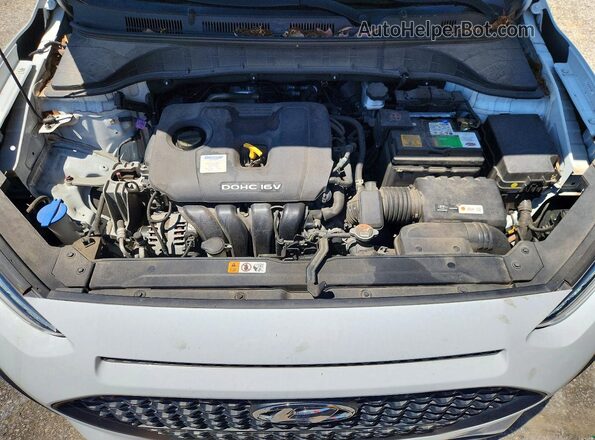 KM8K12AA3MU649133 2021 HYUNDAI KONA White Vista interior trasera