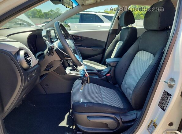 KM8K12AA3MU649133 2021 HYUNDAI KONA White Vista interior delantera