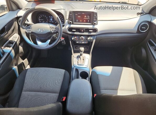 KM8K12AA3MU649133 2021 HYUNDAI KONA White Vista del salpicadero