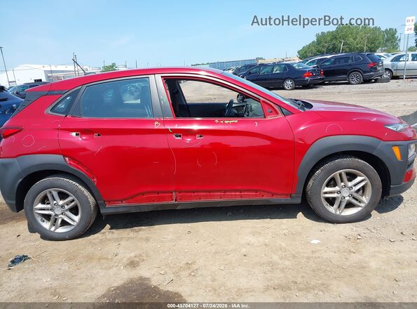 KM8K12AA4KU259185 2019 HYUNDAI KONA Red Widok wnętrza 360 stopni