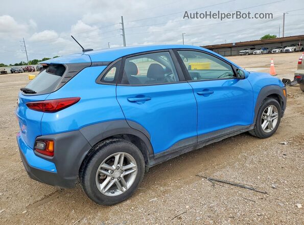 KM8K12AA4LU409345 2020 HYUNDAI KONA Синий Задняя правая четверть