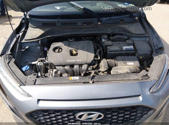 KM8K12AA4LU578412 2020 HYUNDAI KONA Blue Widok z tyłu