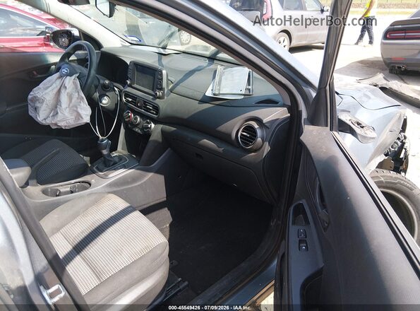 KM8K12AA4LU578412 2020 HYUNDAI KONA Blue Widok wnętrza z przodu