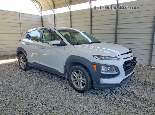 KM8K12AA4MU607649 2021 HYUNDAI KONA White Przód prawy
