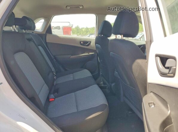 KM8K12AA4MU607649 2021 HYUNDAI KONA White Widok tylnych siedzeń