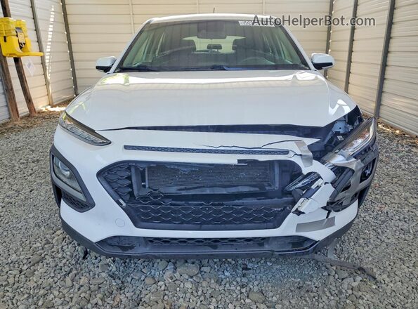 KM8K12AA4MU607649 2021 HYUNDAI KONA White Widok z przodu