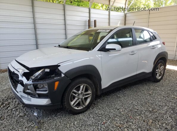 KM8K12AA4MU607649 2021 HYUNDAI KONA White Widok wnętrza 360 stopni