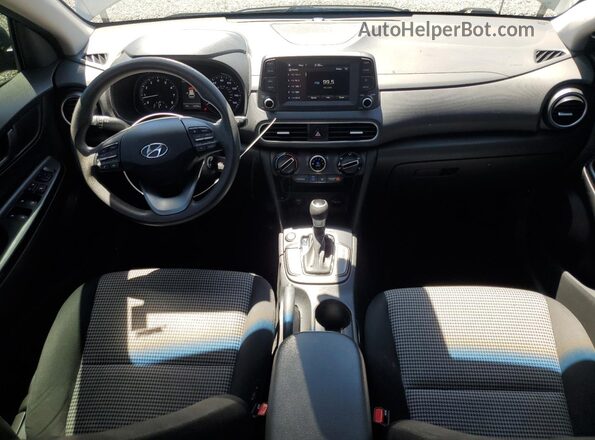 KM8K12AA4MU719738 2021 HYUNDAI KONA Gray Առջևի վահանակի տեսք
