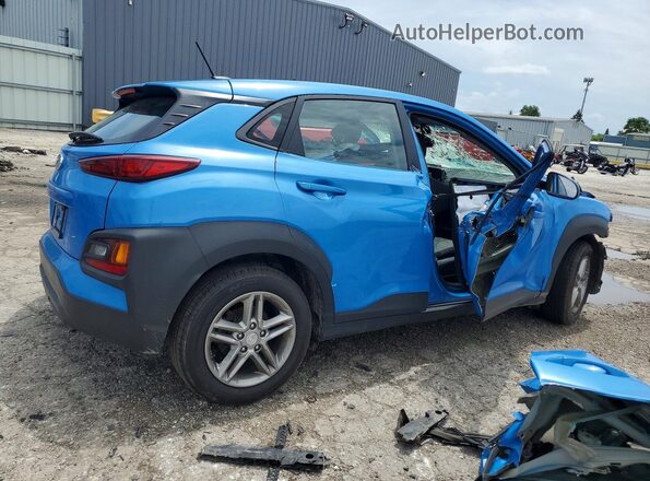 KM8K12AA5KU224204 2019 HYUNDAI KONA Blue Задня права чверть