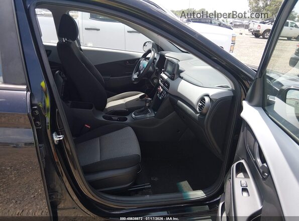 KM8K12AA5KU339949 2019 HYUNDAI KONA Черный Вид салона спереди