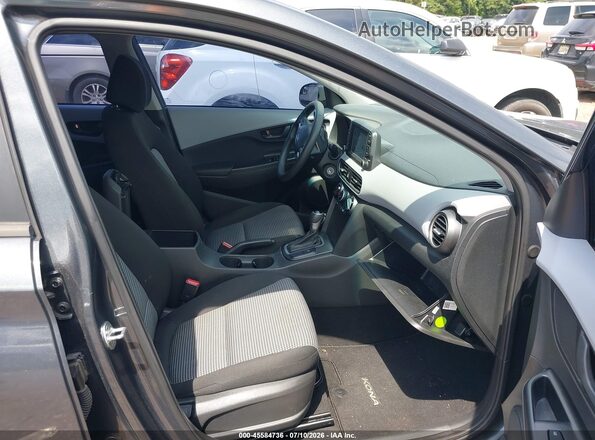 KM8K12AA5LU416370 2020 HYUNDAI KONA Gray წინა სალონის ხედი