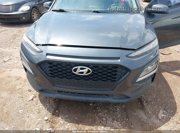 KM8K12AA5LU416370 2020 HYUNDAI KONA Gray წინა ხედი