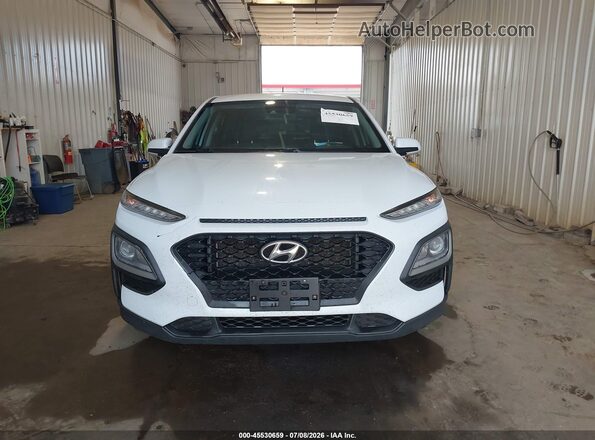 KM8K12AA6MU645318 2021 HYUNDAI KONA Белый Вид щитка приборов