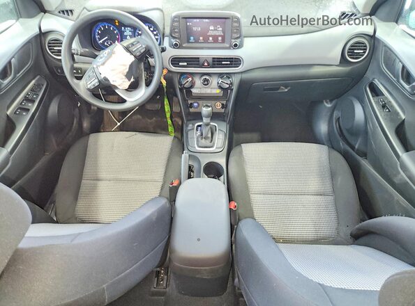 KM8K12AA7LU573026 2020 HYUNDAI KONA White Սալոնի դիմացի տեսք