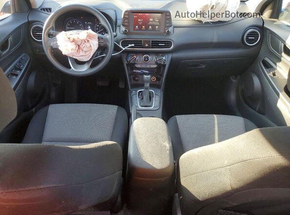 KM8K12AA7LU593678 2020 HYUNDAI KONA Красный Вид панели приборов