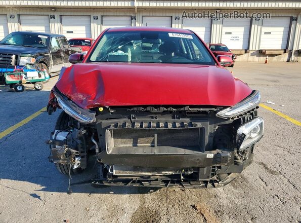 KM8K12AA7LU593678 2020 HYUNDAI KONA Красный Вид спереди
