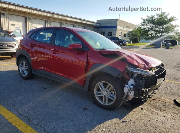 KM8K12AA7LU593678 2020 HYUNDAI KONA Красный Передняя правая четверть