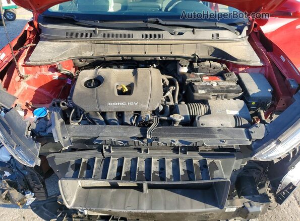 KM8K12AA7LU593678 2020 HYUNDAI KONA Красный Вид подкапотного пространства