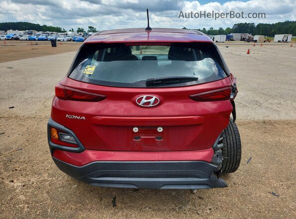 KM8K12AA8LU471332 2020 HYUNDAI KONA Red უკანა ხედი