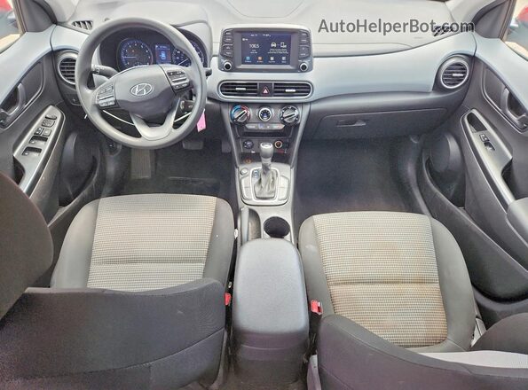 KM8K12AA8LU471332 2020 HYUNDAI KONA Red წინა პანელის ხედი