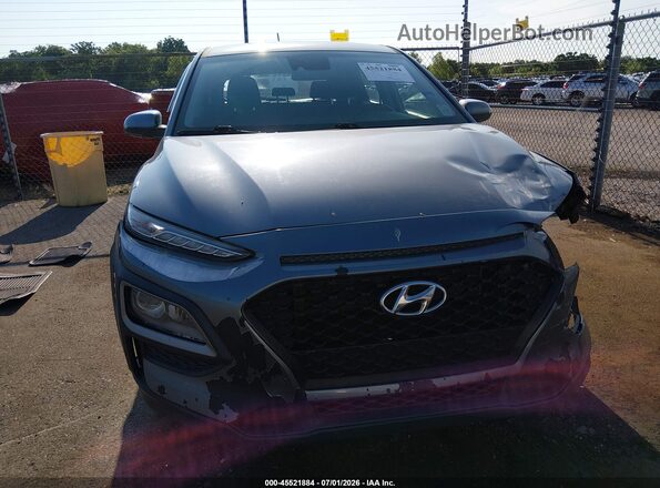 KM8K12AA8MU664078 2021 HYUNDAI KONA Gray Вид щитка приладів