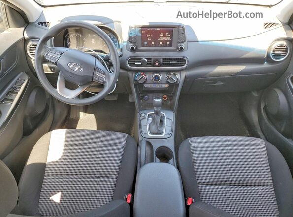 KM8K12AA8MU722898 2021 HYUNDAI KONA White Vista del salpicadero