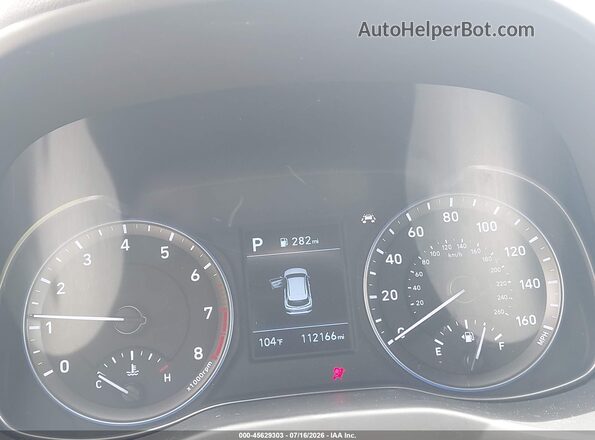 KM8K12AA9LU438582 2020 HYUNDAI KONA Silver Widok tylnych siedzeń