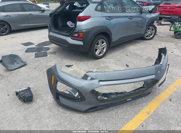 KM8K12AA9LU438582 2020 HYUNDAI KONA Silver Widok zestawu wskaźników