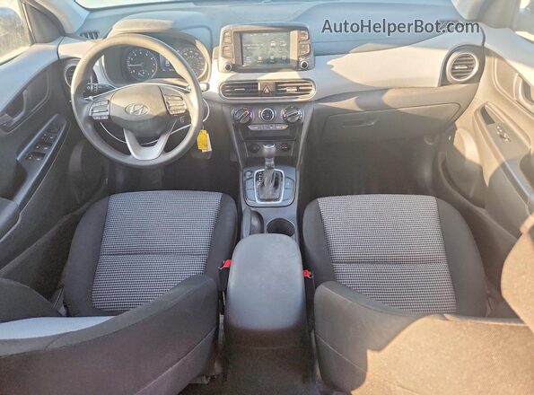 KM8K12AA9LU522157 2020 HYUNDAI KONA Gray Vista del salpicadero