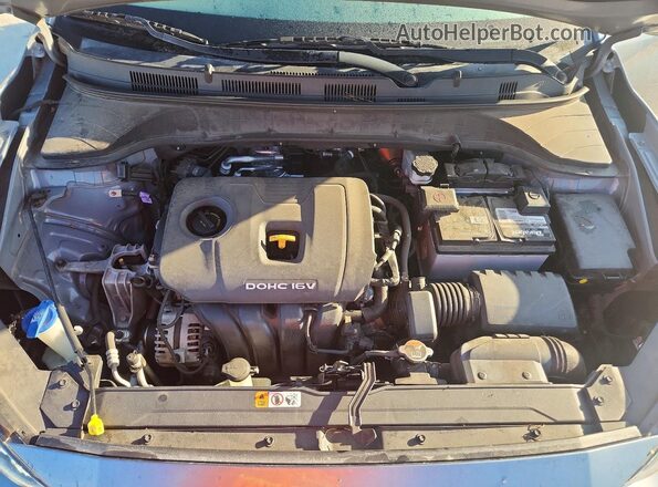 KM8K12AA9LU522157 2020 HYUNDAI KONA Gray Vista interior trasera