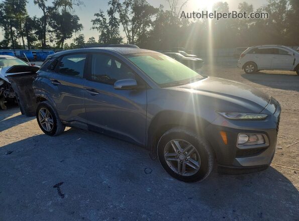KM8K12AA9LU522157 2020 HYUNDAI KONA Gray Delantero derecho