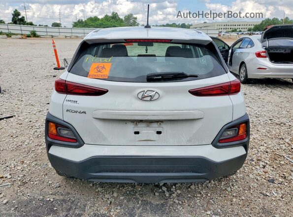KM8K12AA9LU591964 2020 HYUNDAI KONA Белый Вид сзади