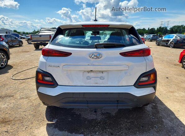 KM8K12AA9MU603208 2021 HYUNDAI KONA White Widok z tyłu
