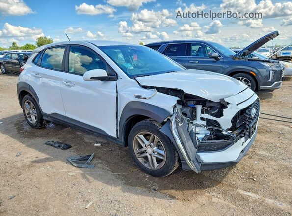 KM8K12AA9MU603208 2021 HYUNDAI KONA White Przód prawy
