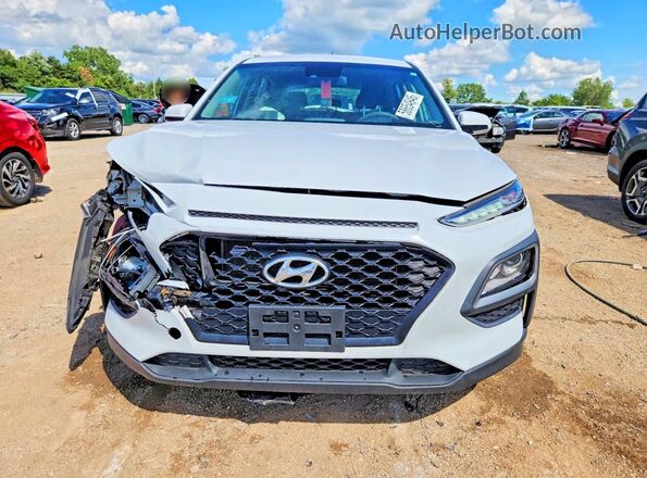 KM8K12AA9MU603208 2021 HYUNDAI KONA White Widok z przodu