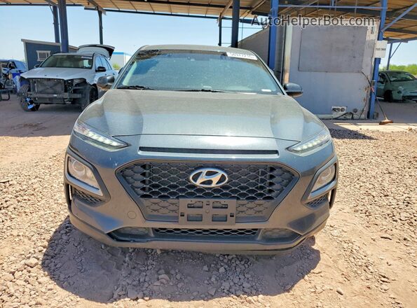 KM8K12AA9MU665563 2021 HYUNDAI KONA Gray Front view