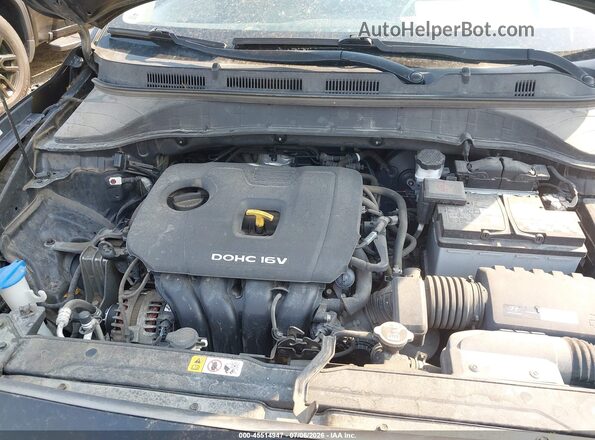KM8K1CAA0JU086043 2018 HYUNDAI KONA Black Rear view