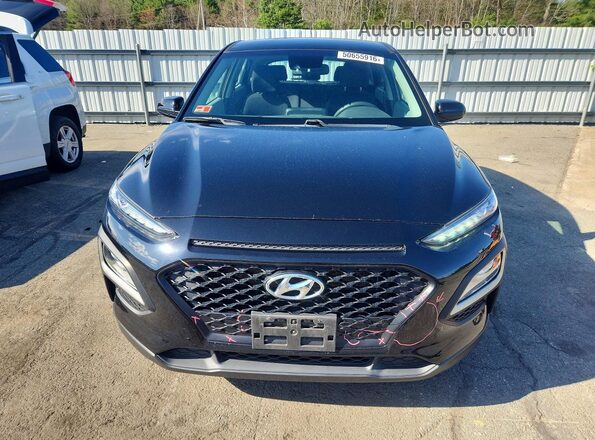KM8K1CAA0KU271078 2019 HYUNDAI KONA Черный Вид спереди
